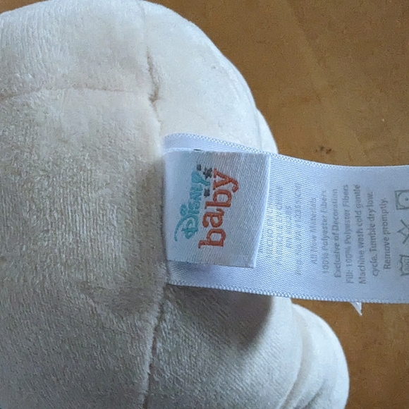 Winnie the Pooh baby ivy & lamb plush beige & blue 6" stuffed animal washable - Picture 7 of 12